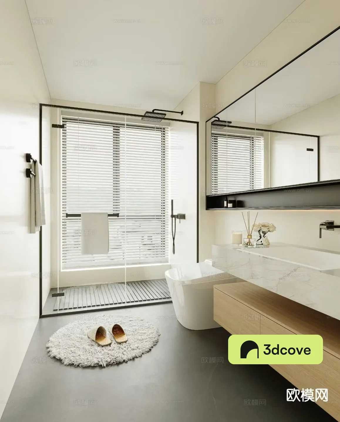 Modern bathroom