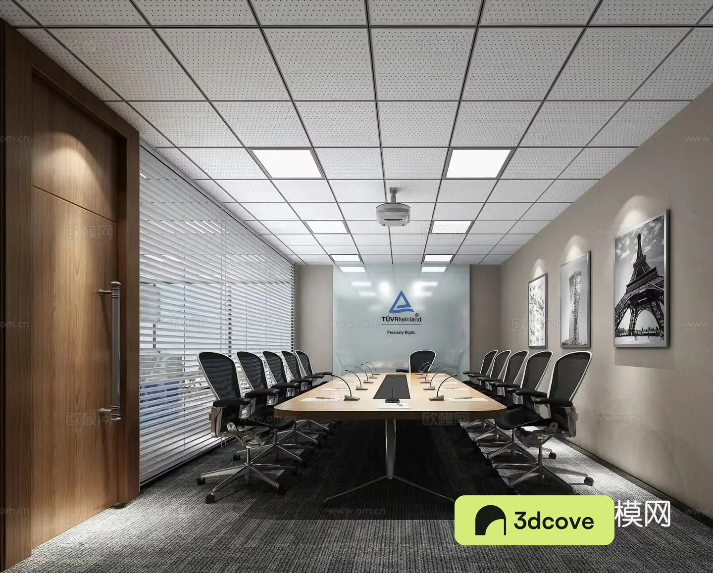 Modern conference room