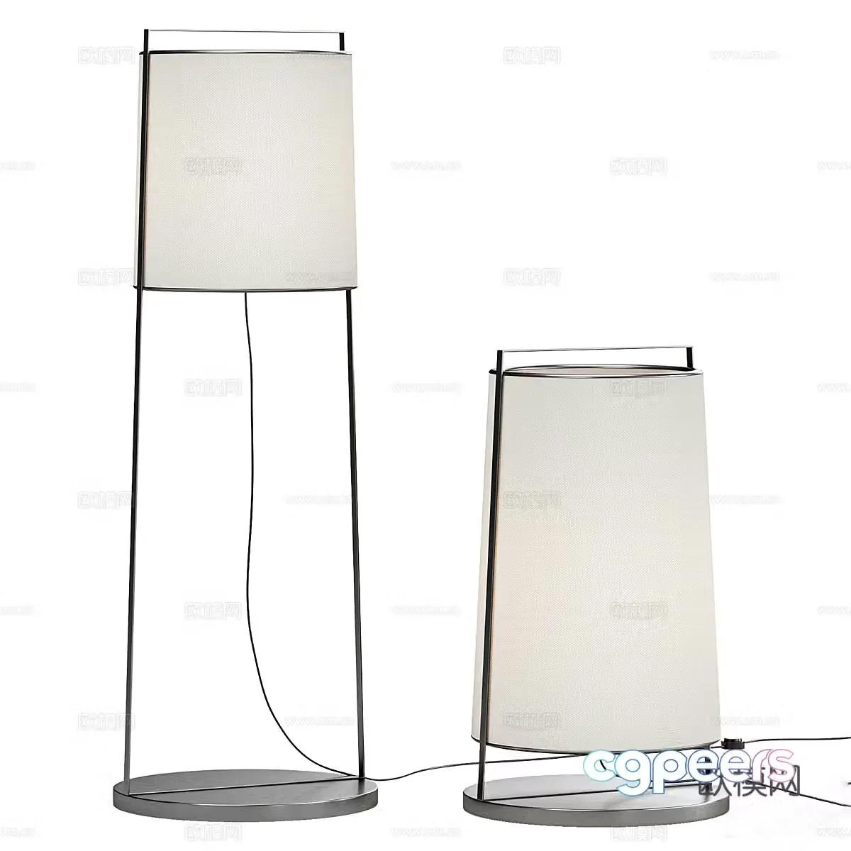 Floor lamp 3d model