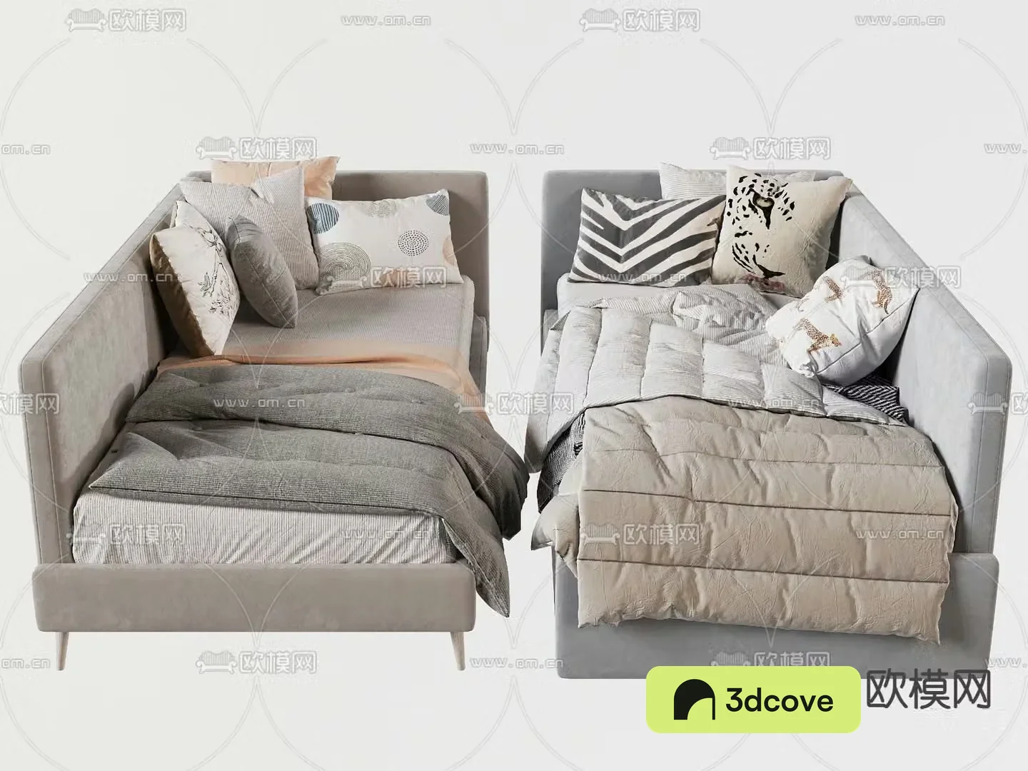 Nordic children’s bed single bed