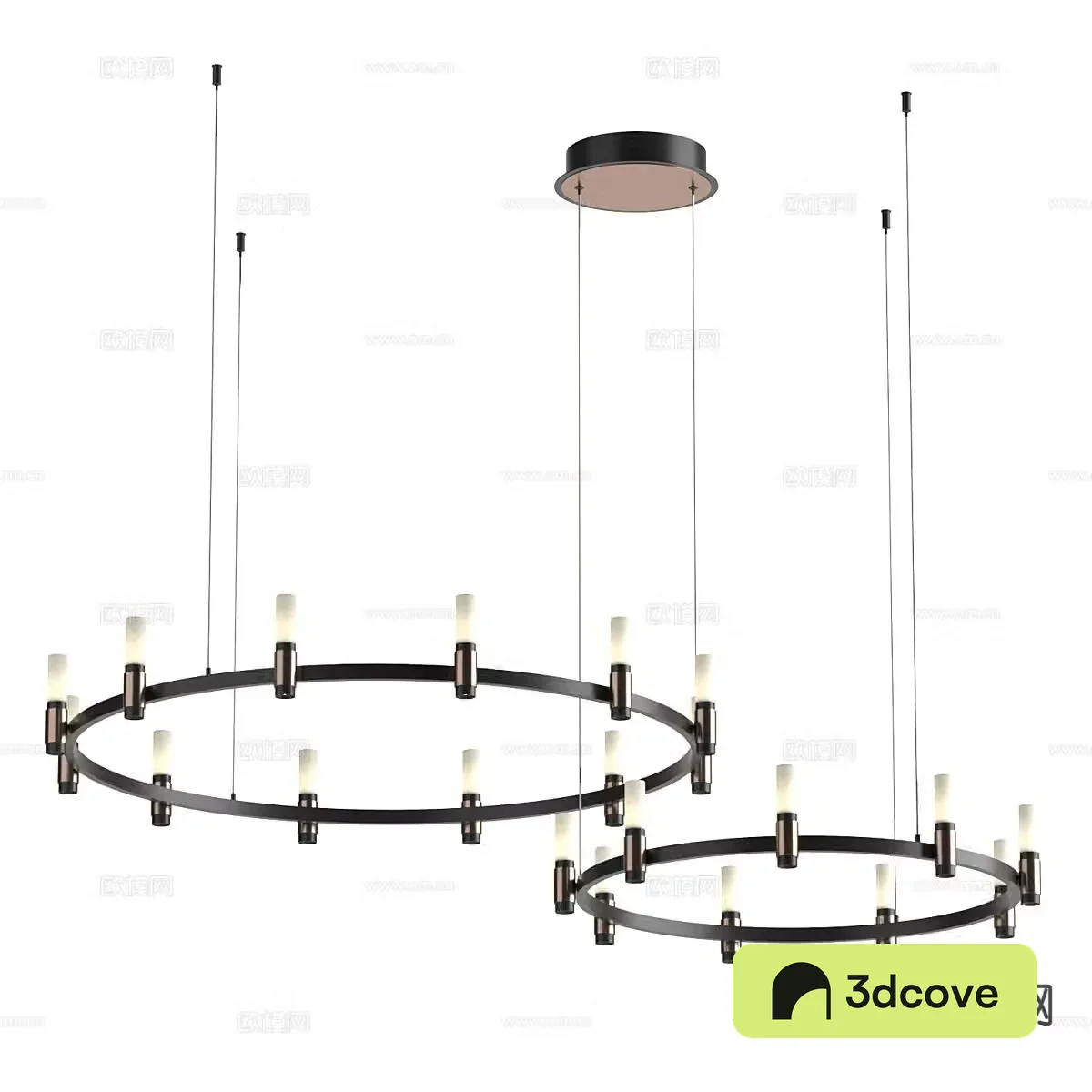 Modern ring chandelier