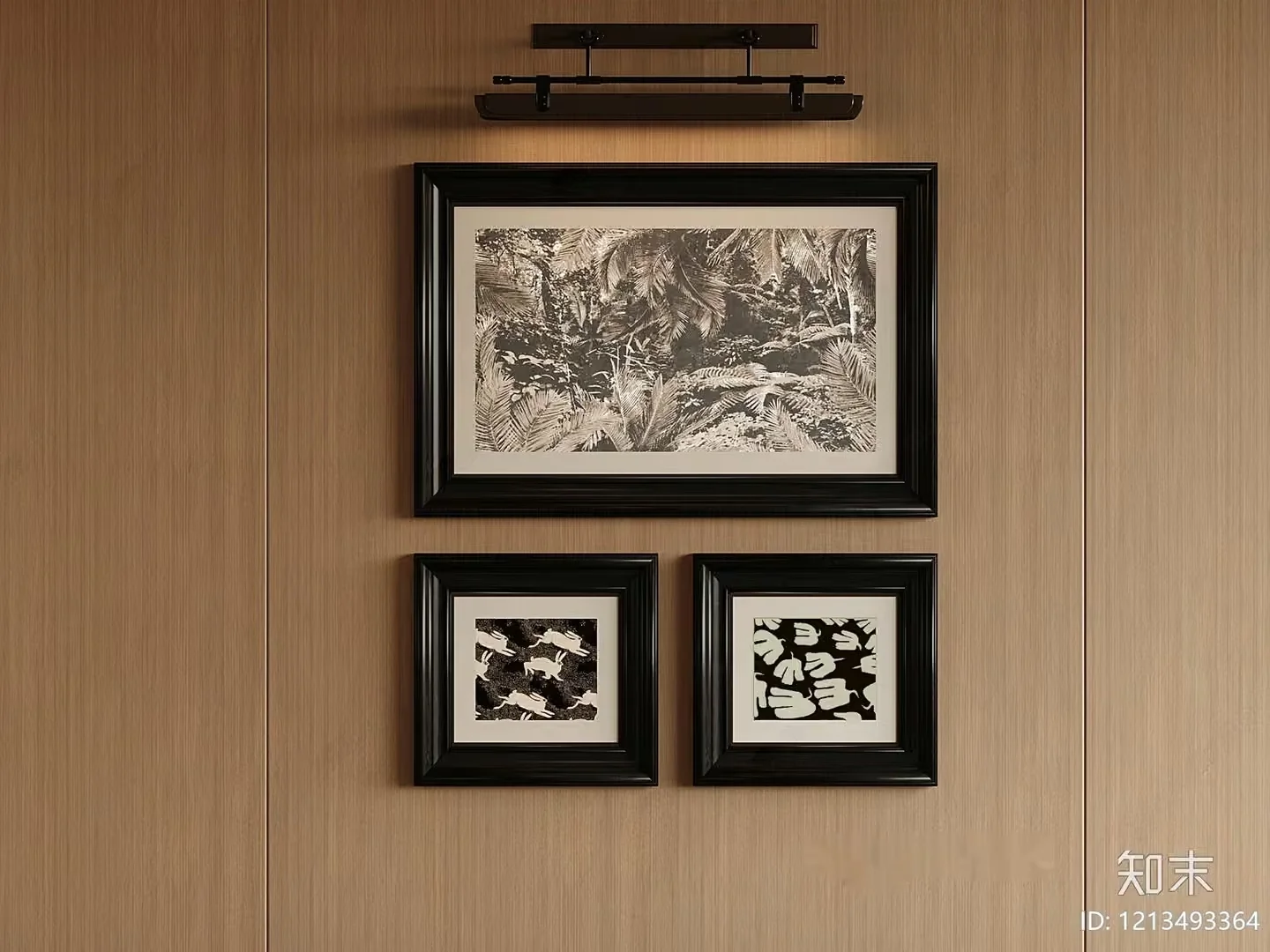 Modern Art Gallery 3D Model – 14764 – VRAY Render