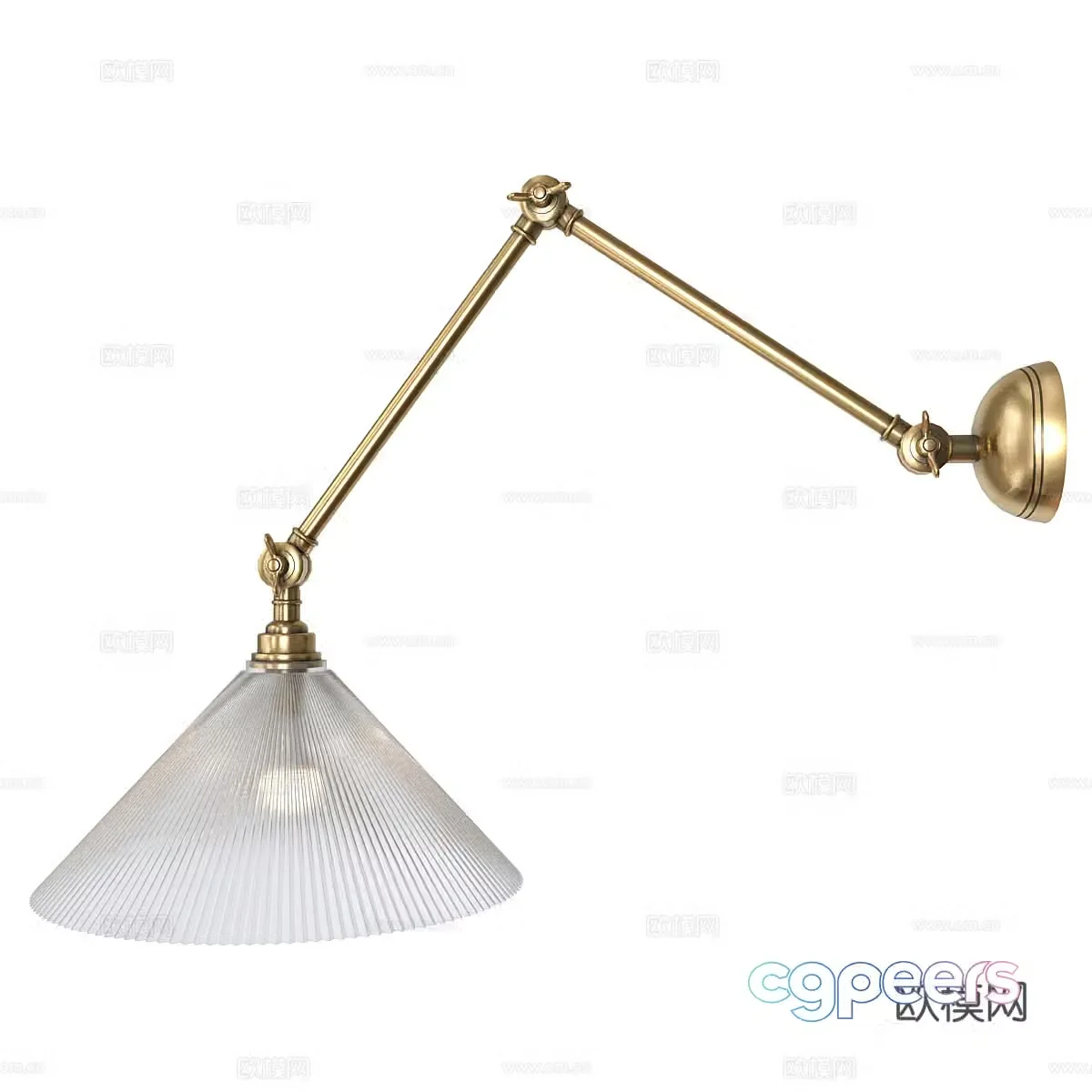 Light luxury wall lamp Classical wall lamp Outdoor wall lamp Garden wall lamp Metal wall lamp Folding wall lamp 3D model