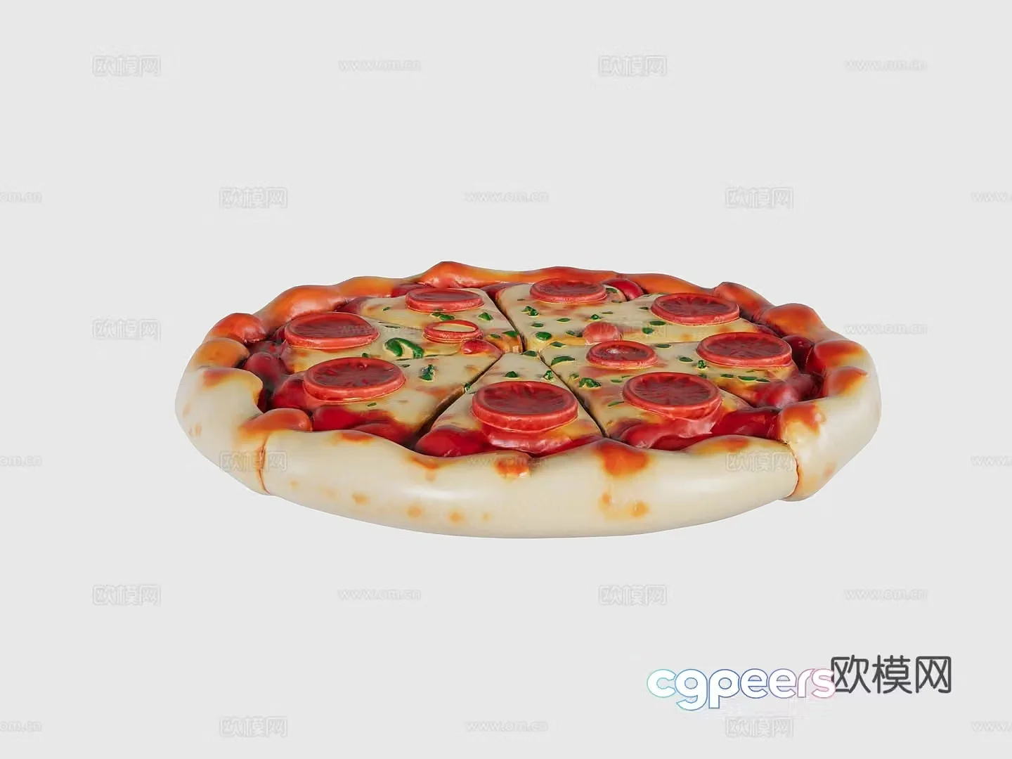 Pizza 3d model