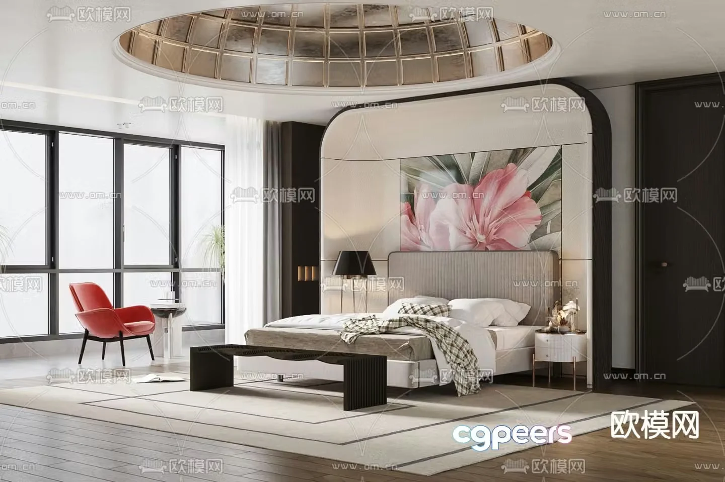 poliform bedroom master bedroom master bedroom 3d model