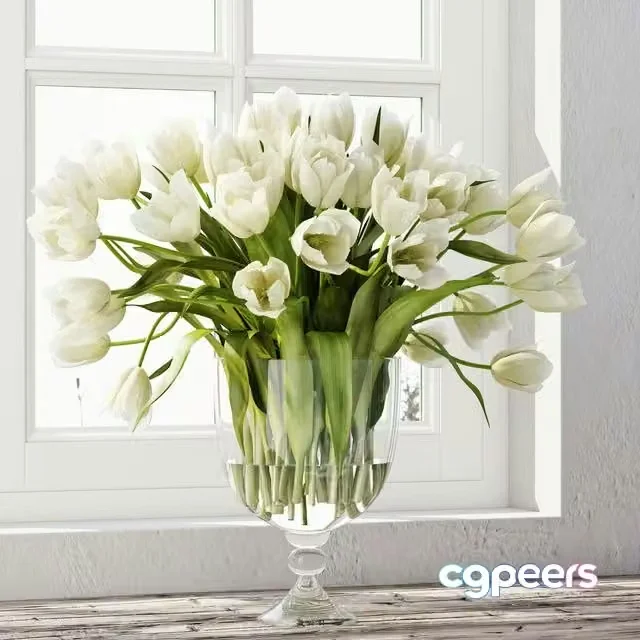 3ds Max Free – Tulips 3