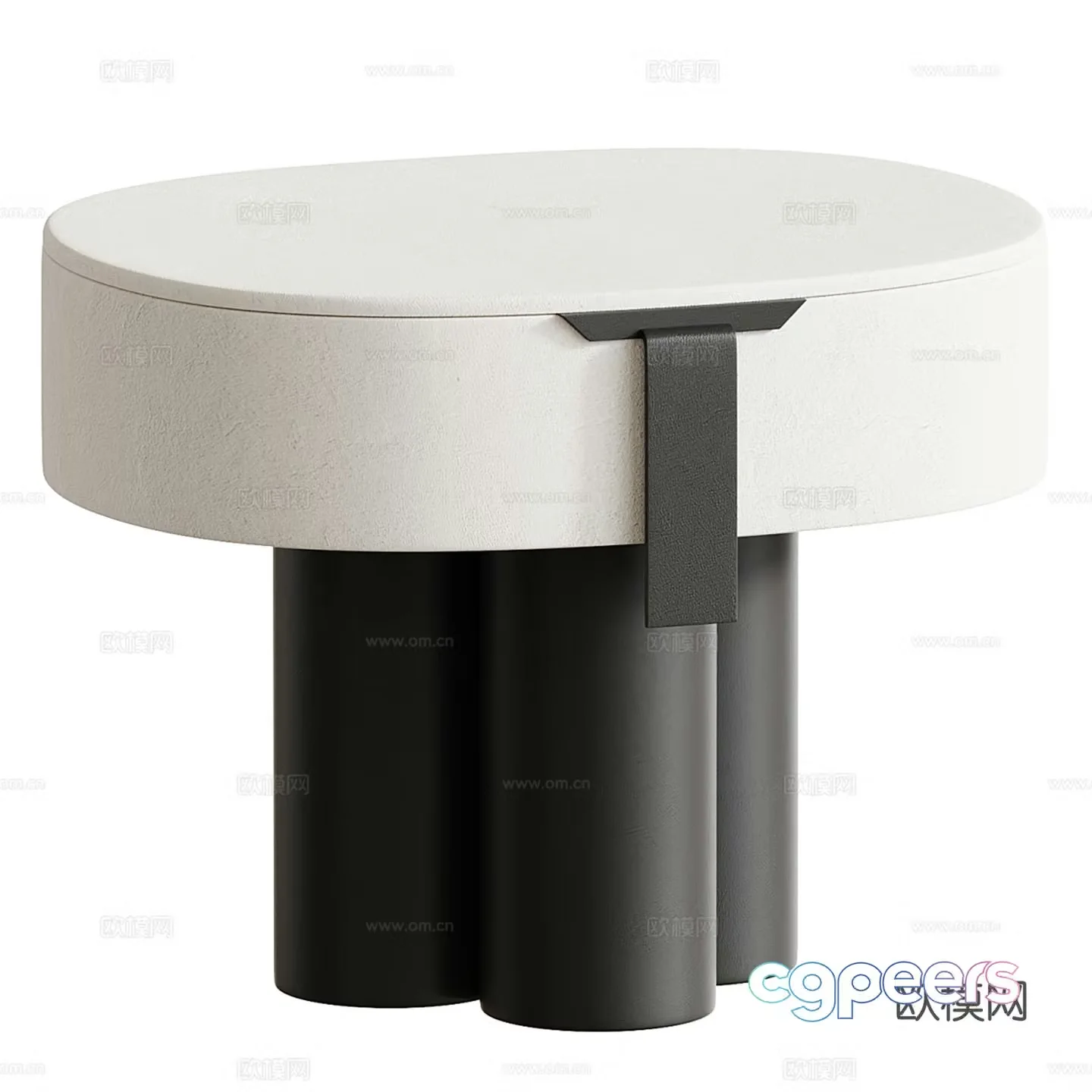 Modern night table 3d model