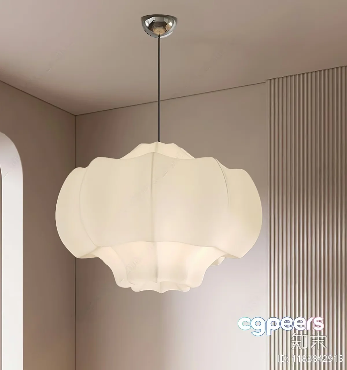 Modern Light Fixture 3D Model – 7137 – VRAY Render