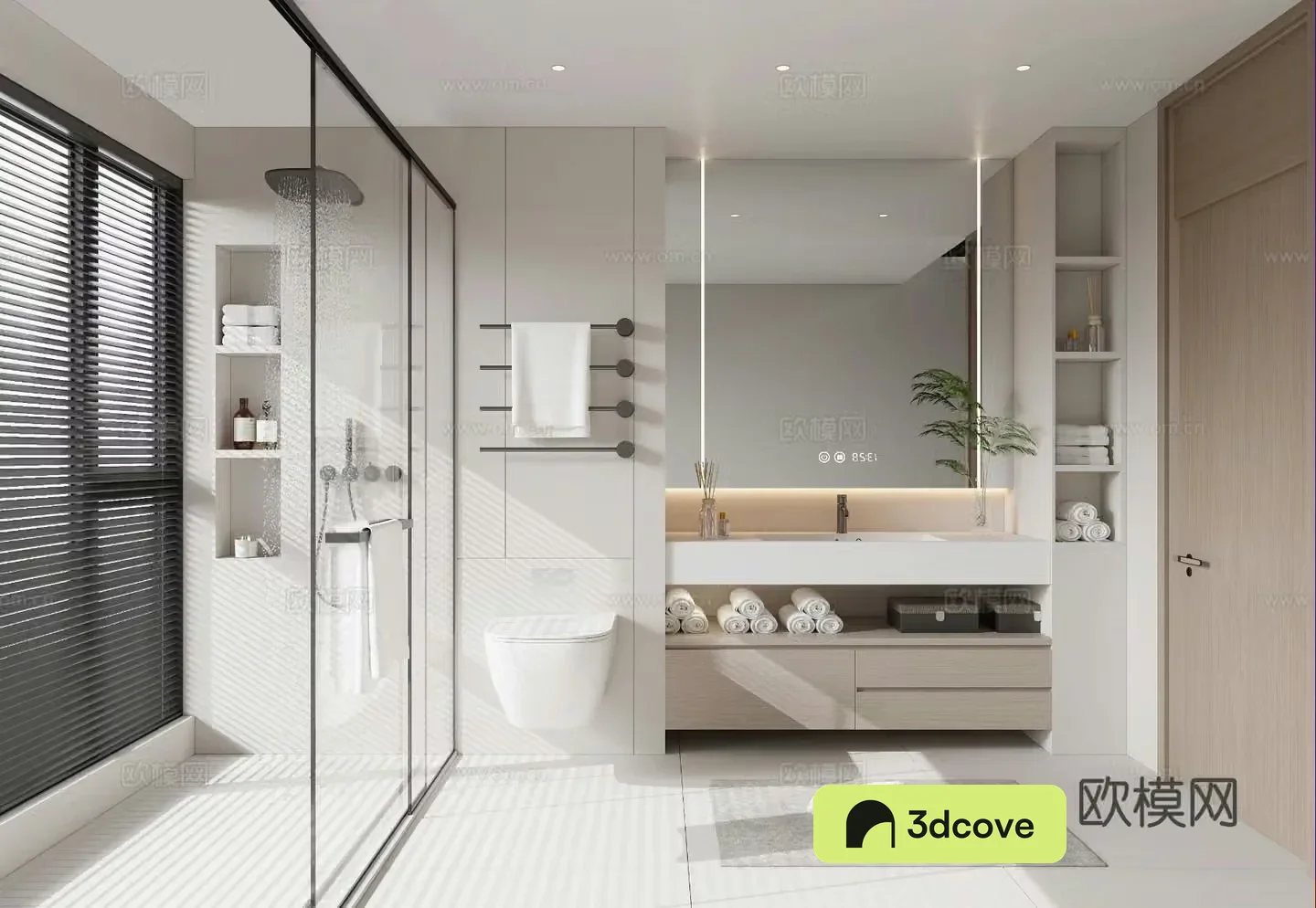 Modern bathroom