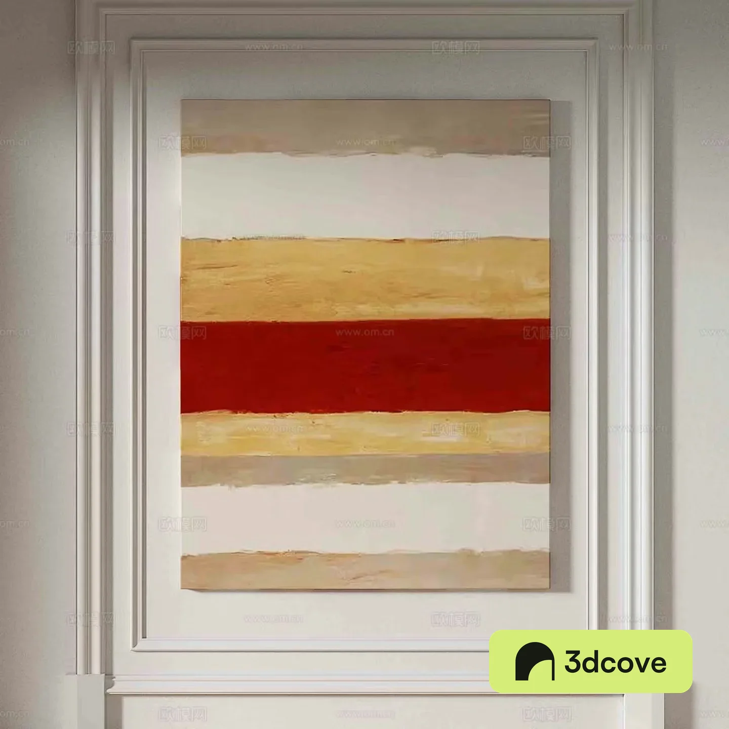 Simple European abstract painting decorative painting