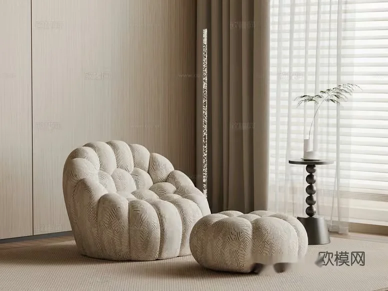 Modern Living Room 3D Model – 22153 – VRAY Render