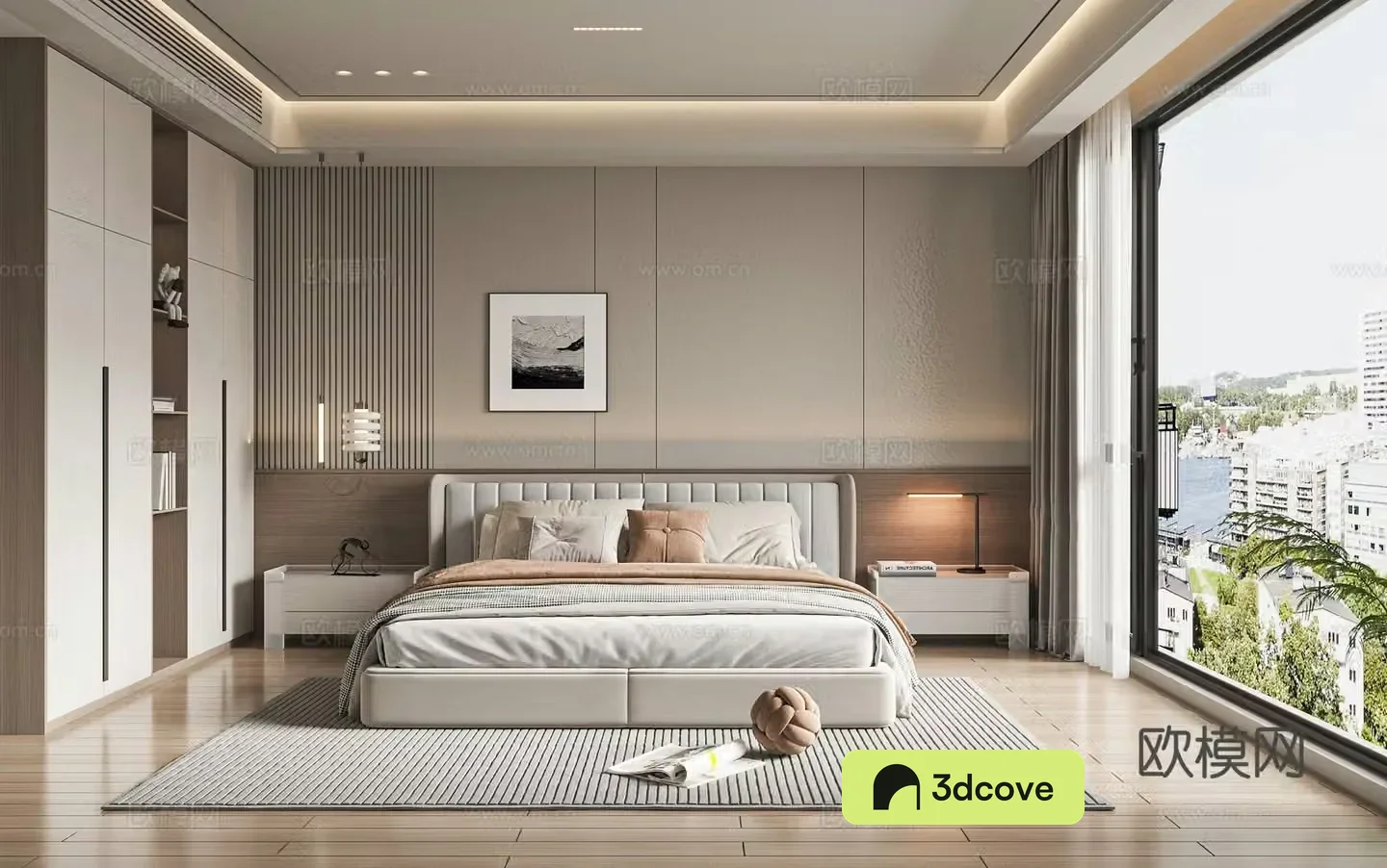 Modern bedroom