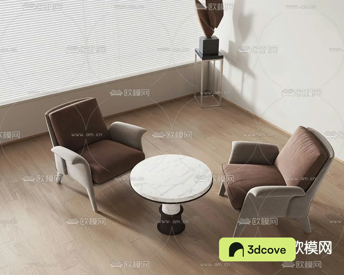 Sofa chair armchair leisure chair table