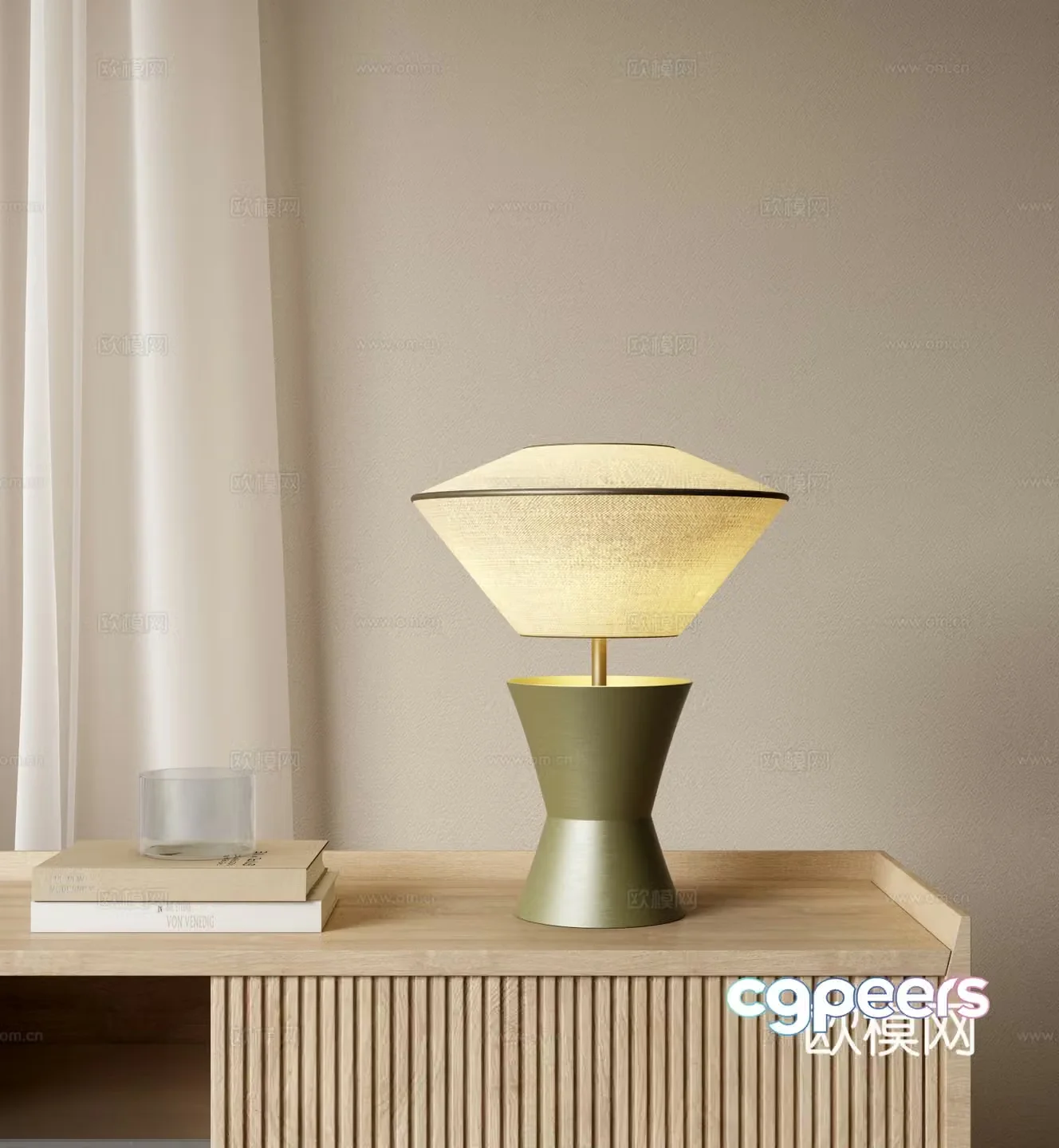 New Chinese style desk lamp Bedside desk lamp Bedroom desk lamp Living room desk lamp Decorative desk lamp Learning lamp 3D model