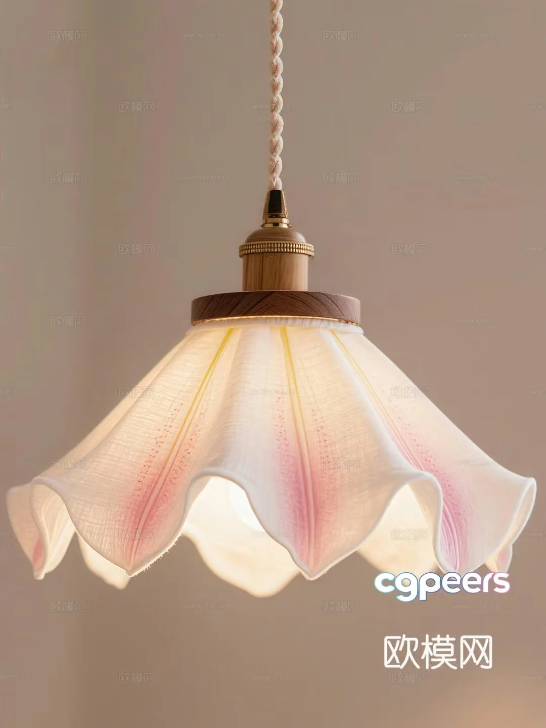 Medium-old small chandeliers restaurant chandeliers bar chandeliers bedside chandeliers 3D model