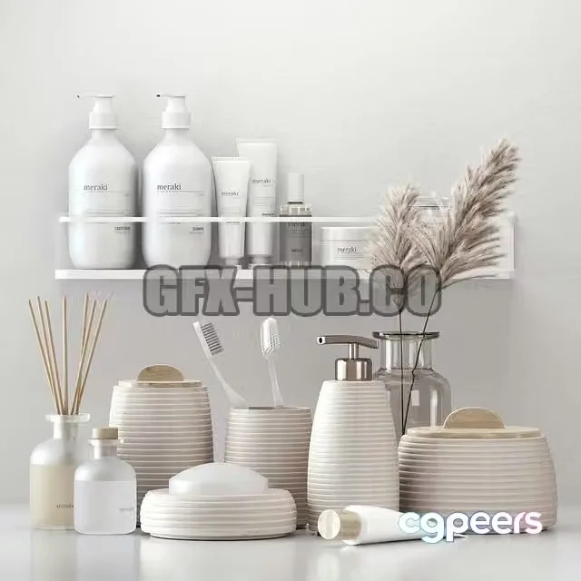 3ds Max Free – Decor set 016