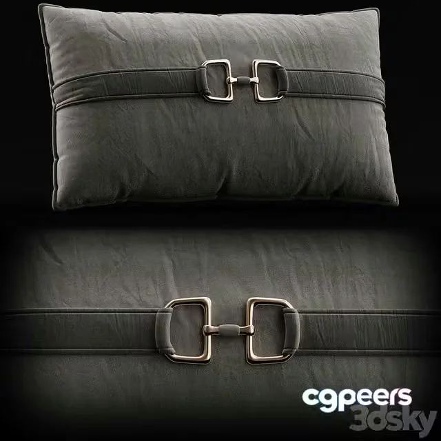 3ds Max Free – Equestrian pillow
