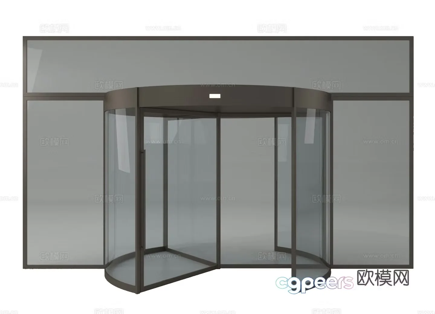 Revolving door 3d model