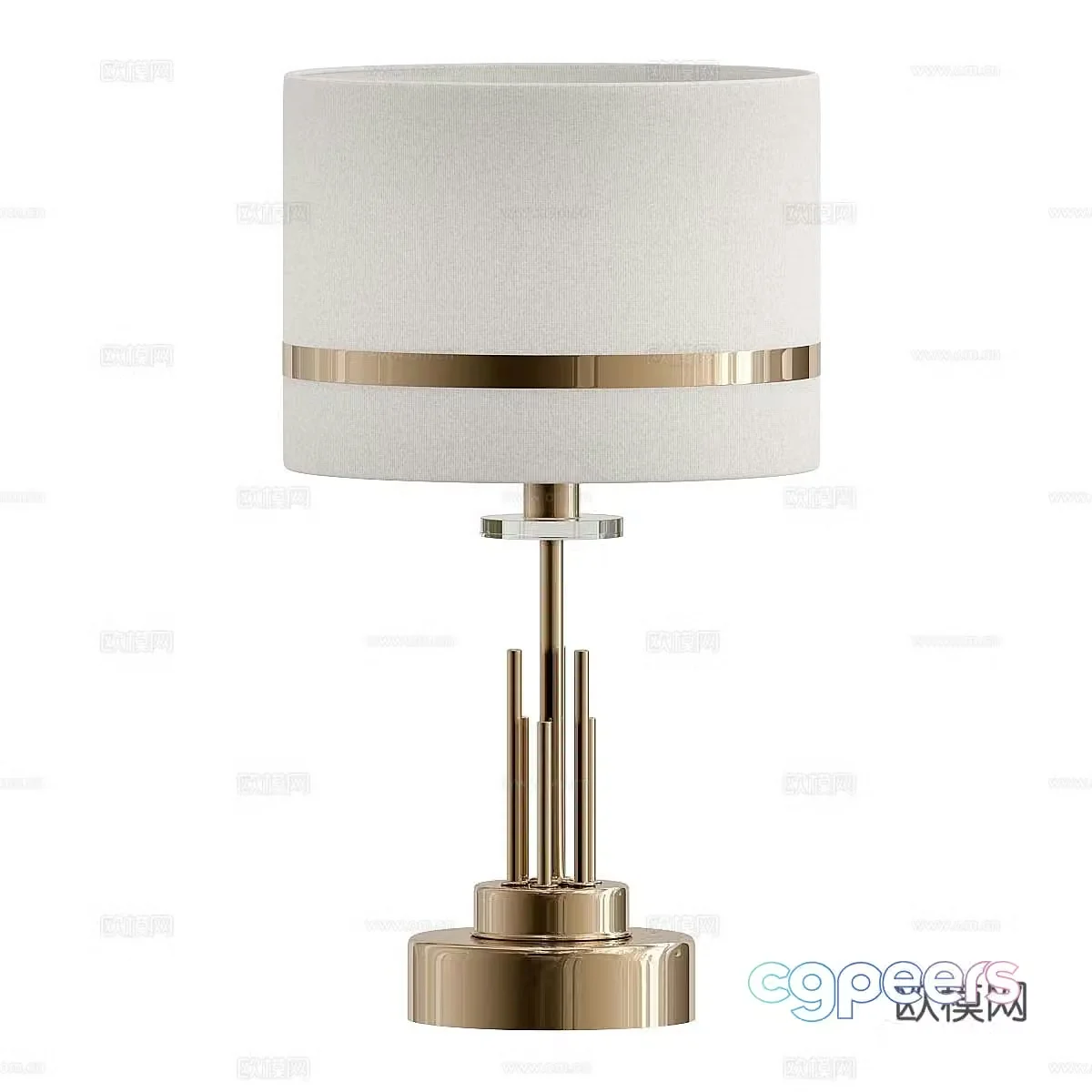 Chinese desk lamp Simple desk lamp Paper desk lamp Decorative desk lamp Art desk lamp Study desk lamp 3D model