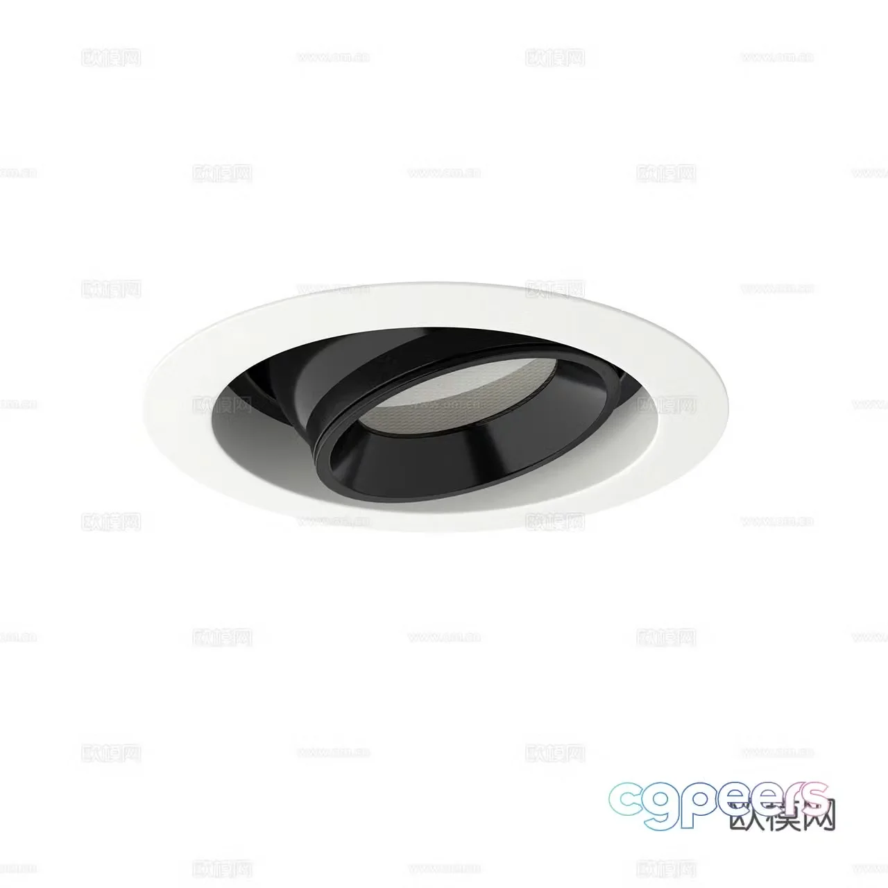 Luce Light Modern Spotlight Downlight Minimalist Spotlight 3D Model