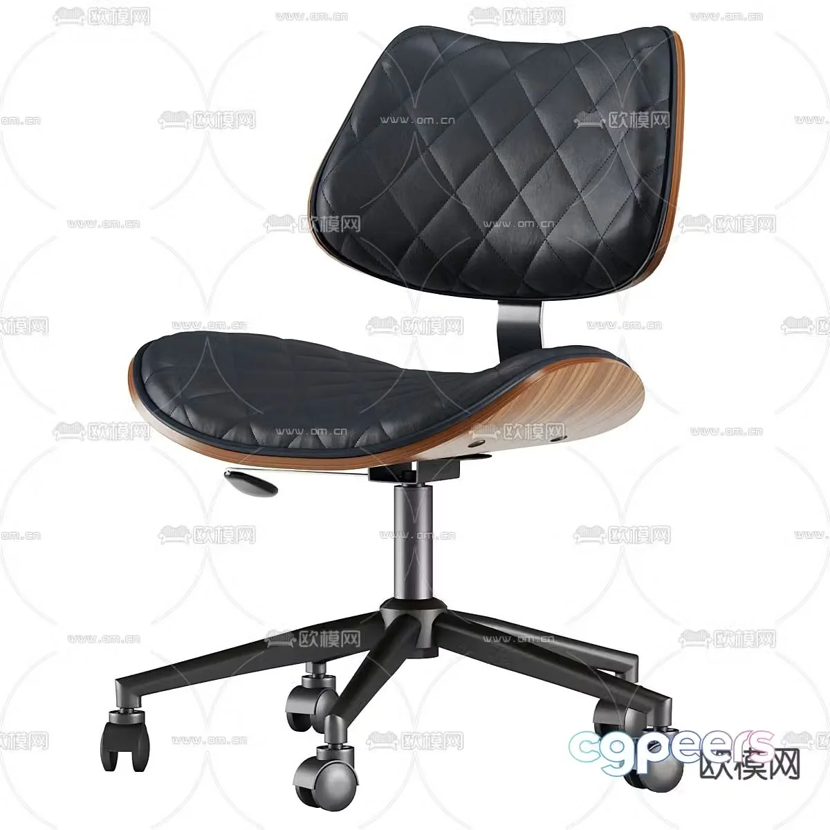 Modern office chair staff chair 3d model