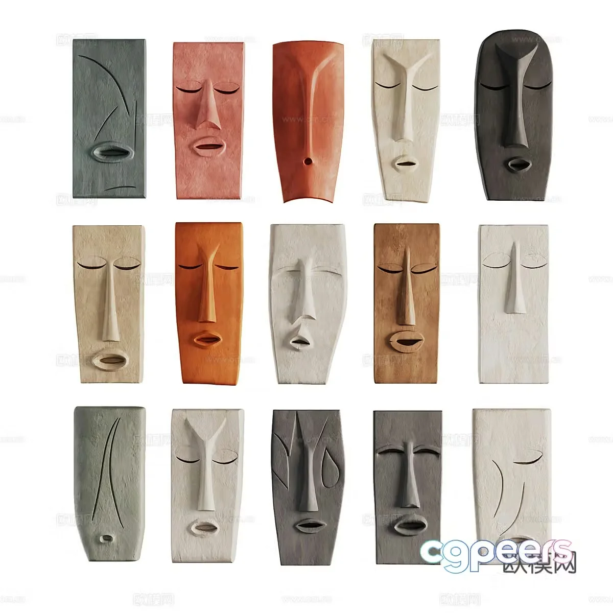 Medieval style wall decoration pendant 3D model