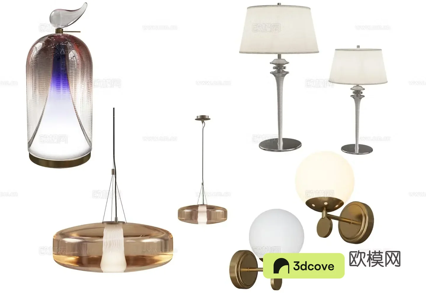 European style chandelier glass chandelier