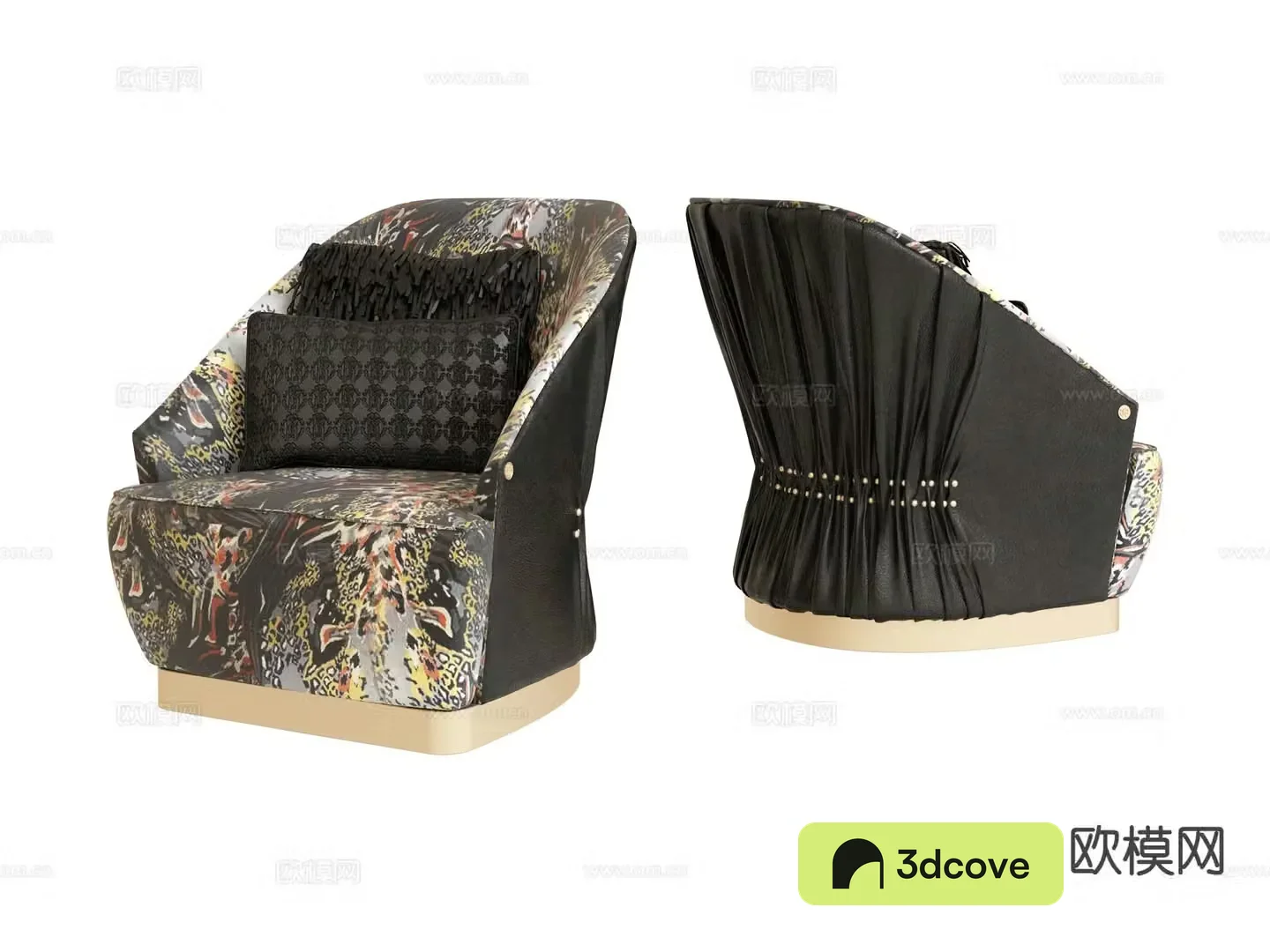 roberto cavalli Inanda single sofa