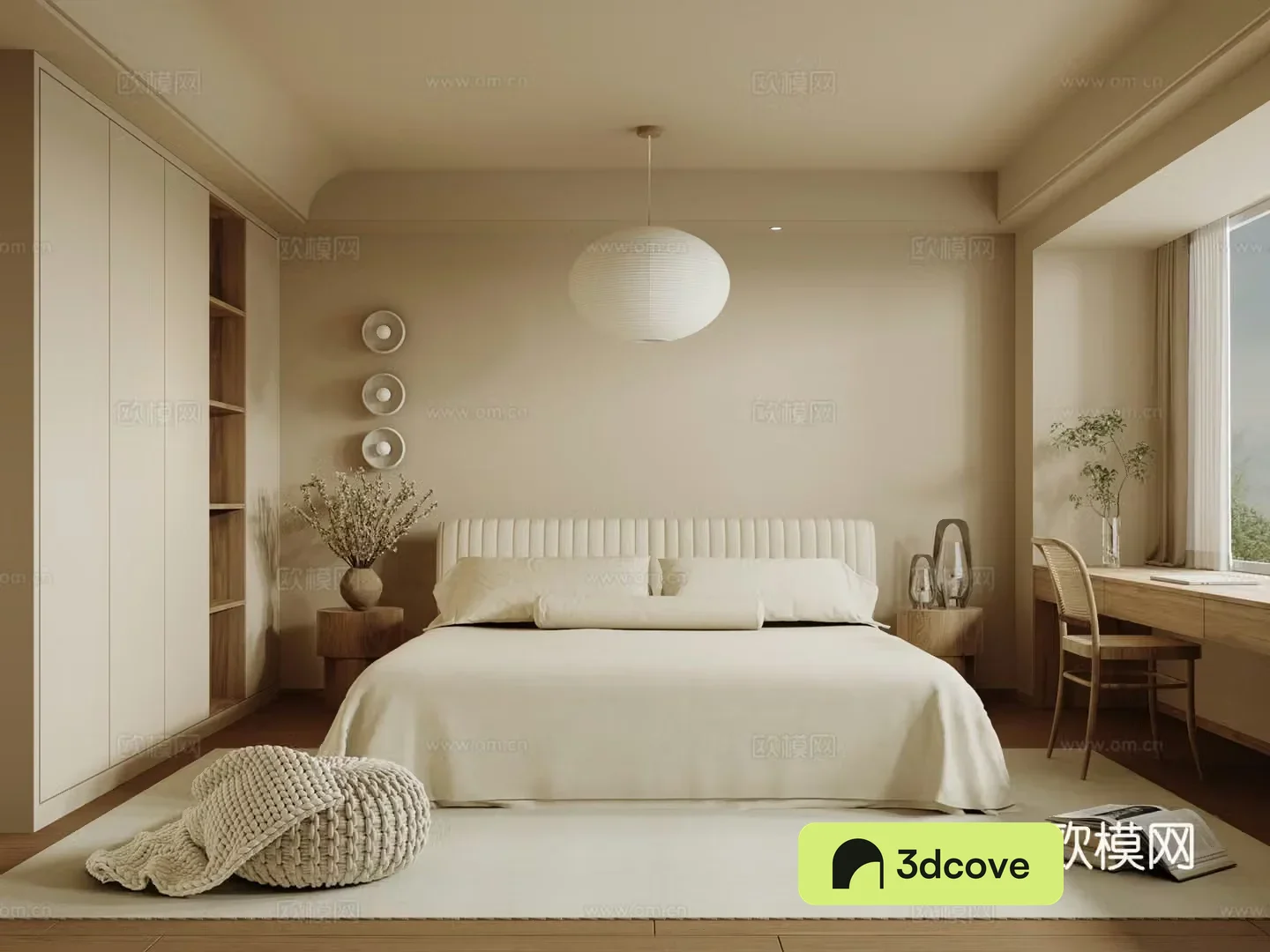 Creamy Bedroom Master Bedroom
