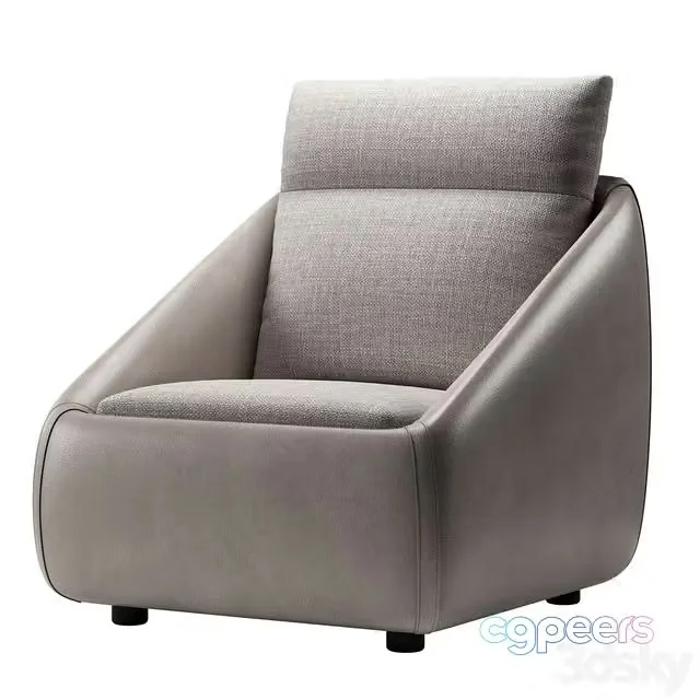 3ds Max Free – Armchair BEND by DITRE ITALIA