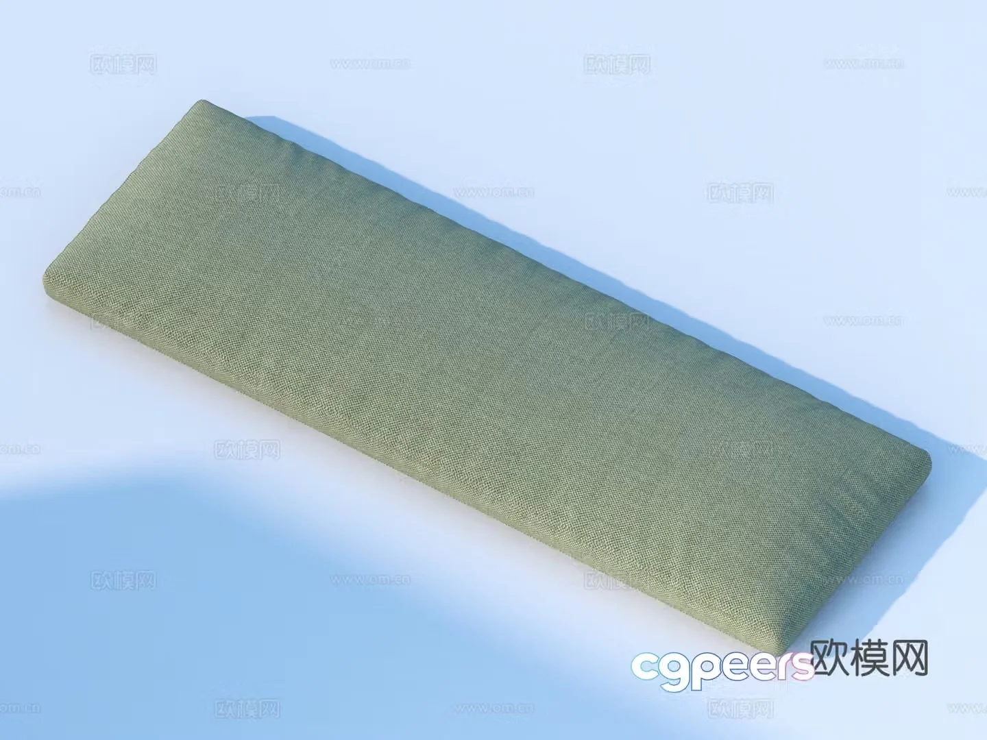 Cushion Cotton Pad Cloth Pad 3D Model