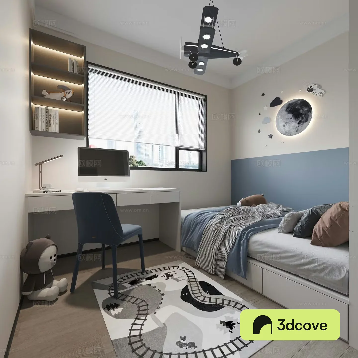 Modern tatami bedroom