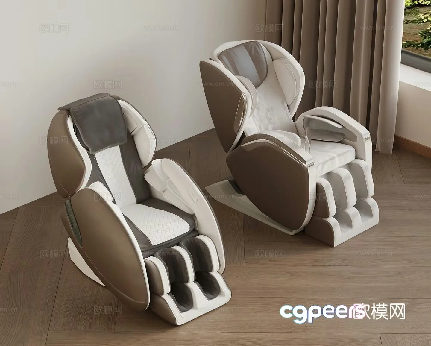 Massage chair electric sofa 3d model