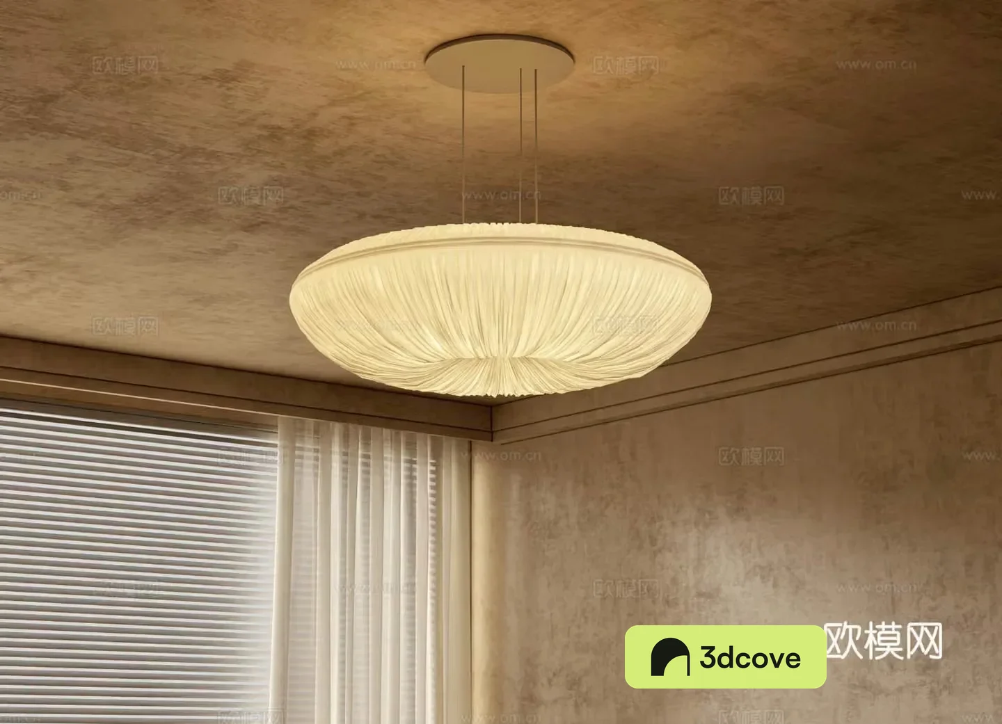 Wasabi Middle Ancient Chandelier Lantern Chandelier Art Chandelier 3D Model