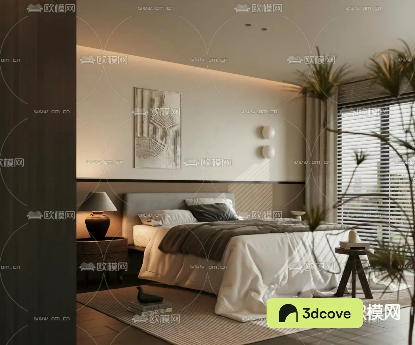 Italian double bed