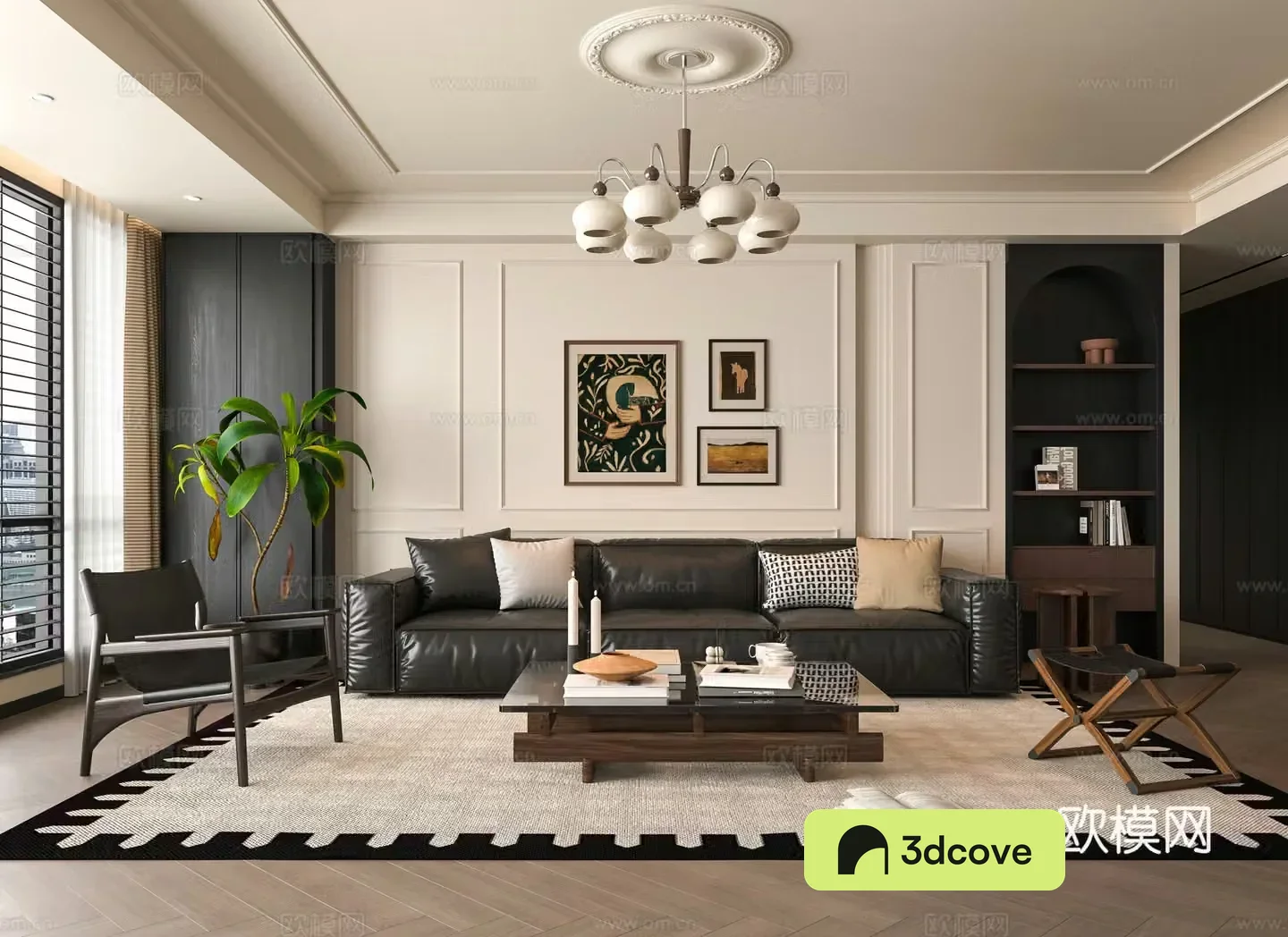 French living room