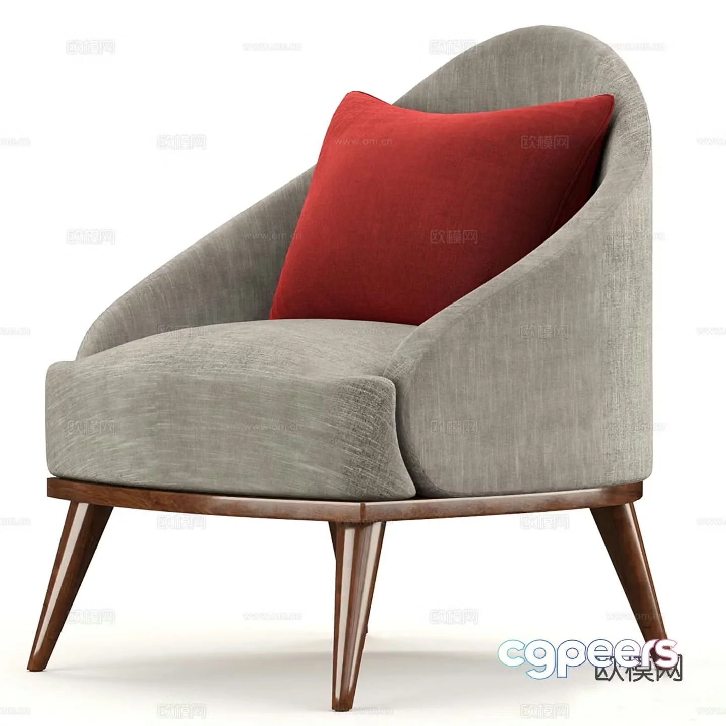 chair leisure chair 3d model