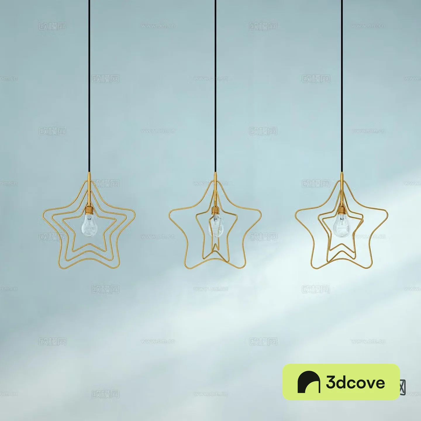 Modern chandelier star chandelier