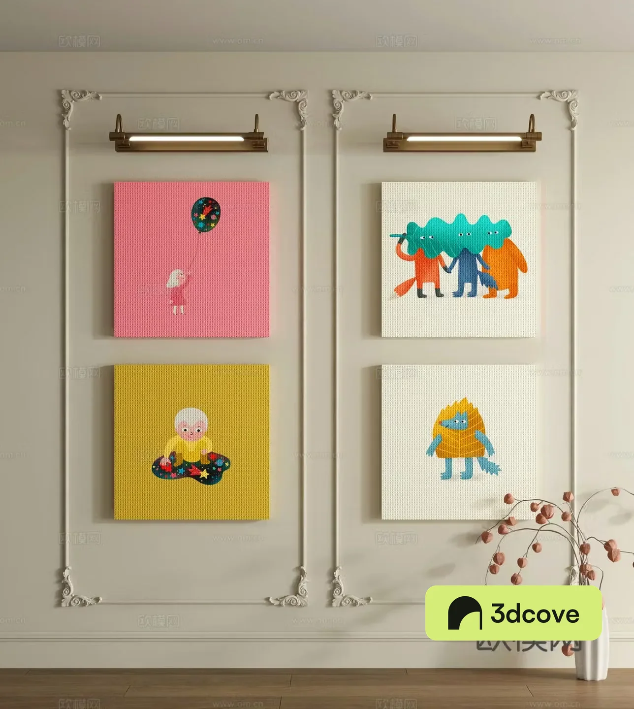 Dopamine decorative painting