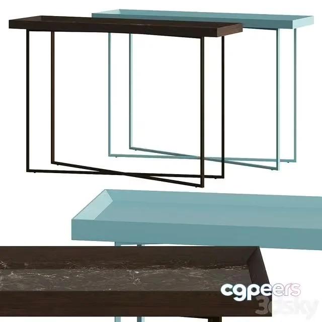 3ds Max Free – Dall Agnese Slash Console Table