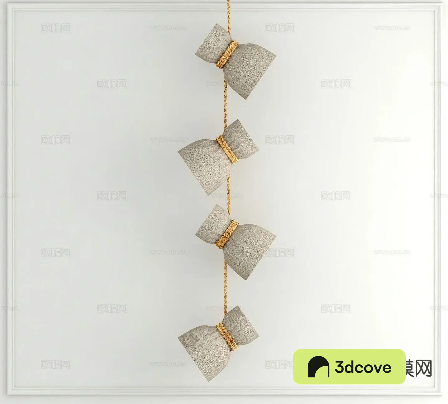 Wabi-sabi chandelier cement chandelier