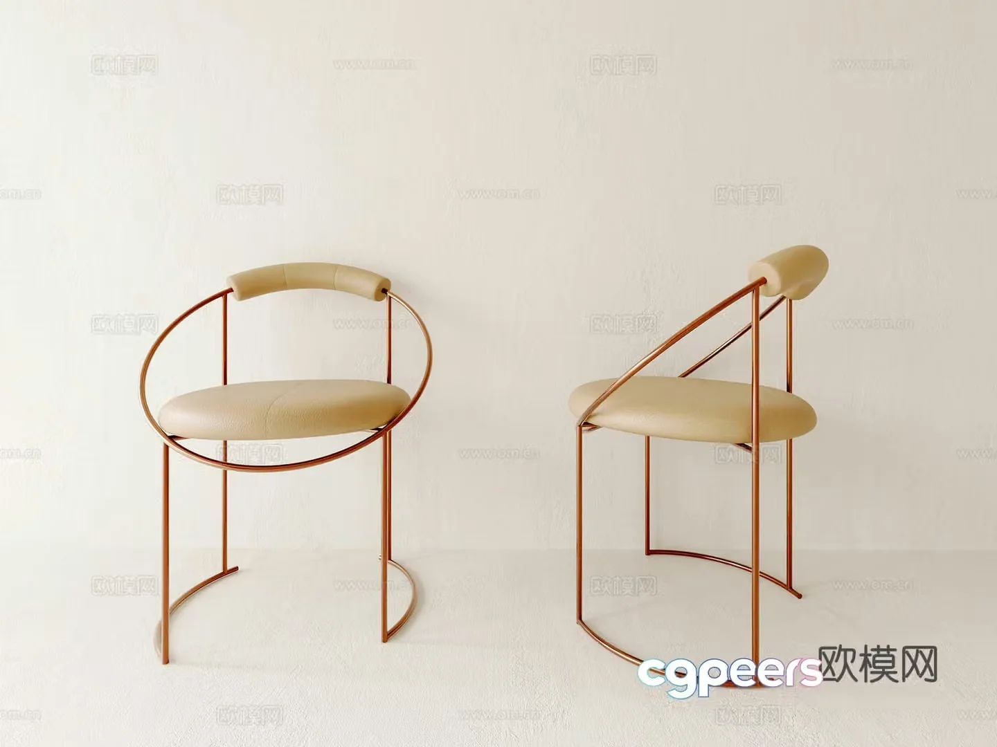 Chair Single Chair Seat 3D Model