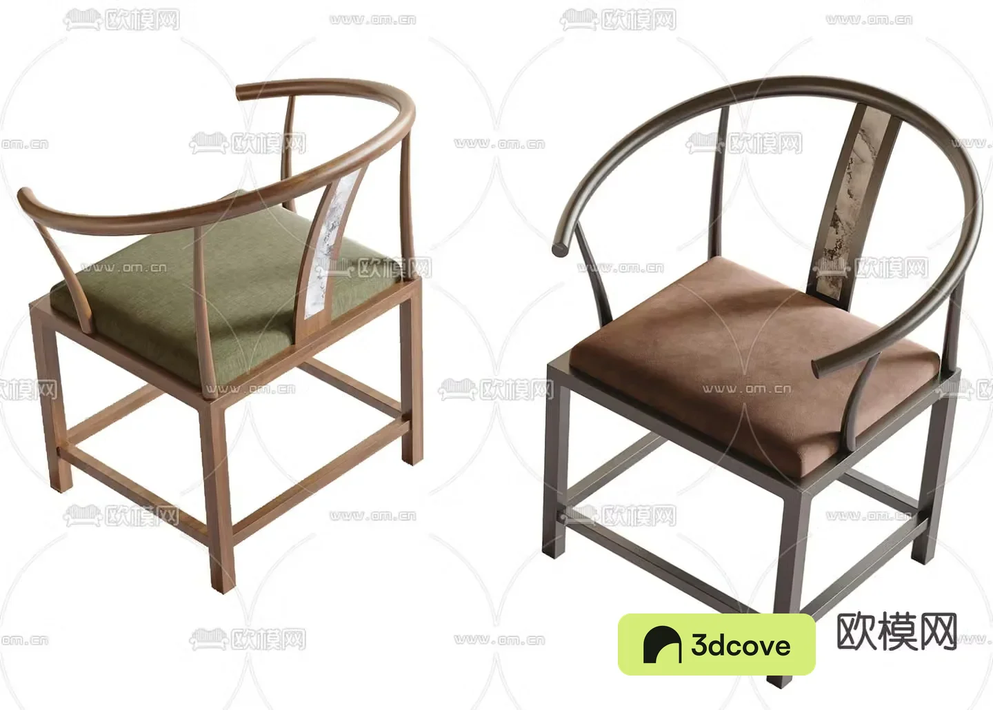 New Chinese style chair arm chair dining chair