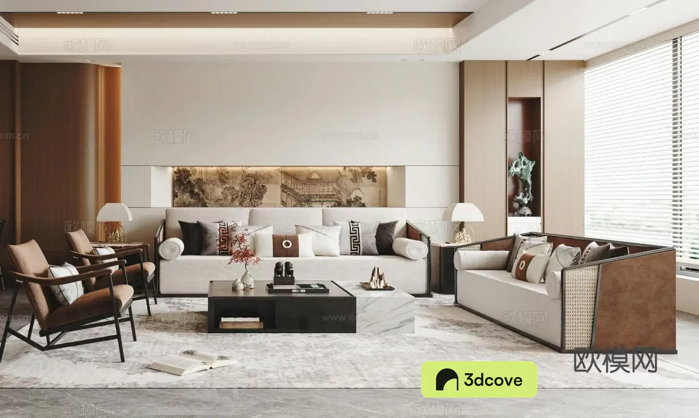 New Chinese living room