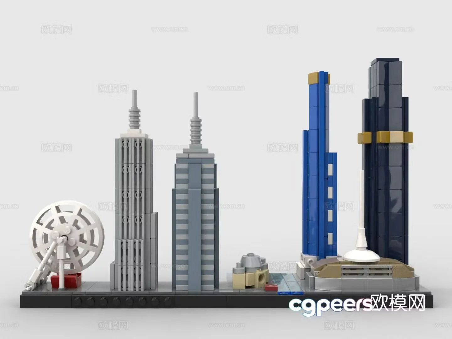 Lego toys building block toys building complex 3d model