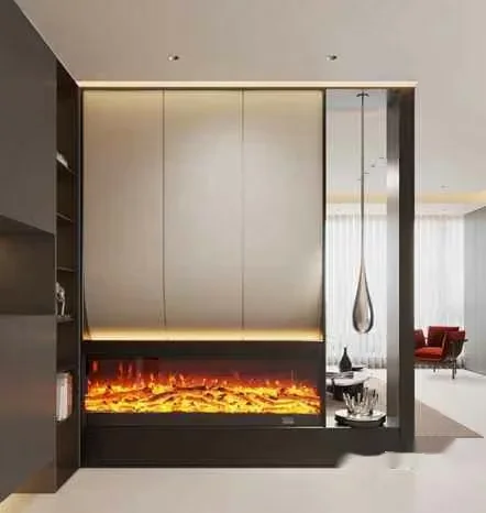 Modern Wall Fireplace 3D Model – 264 – CORONA Render