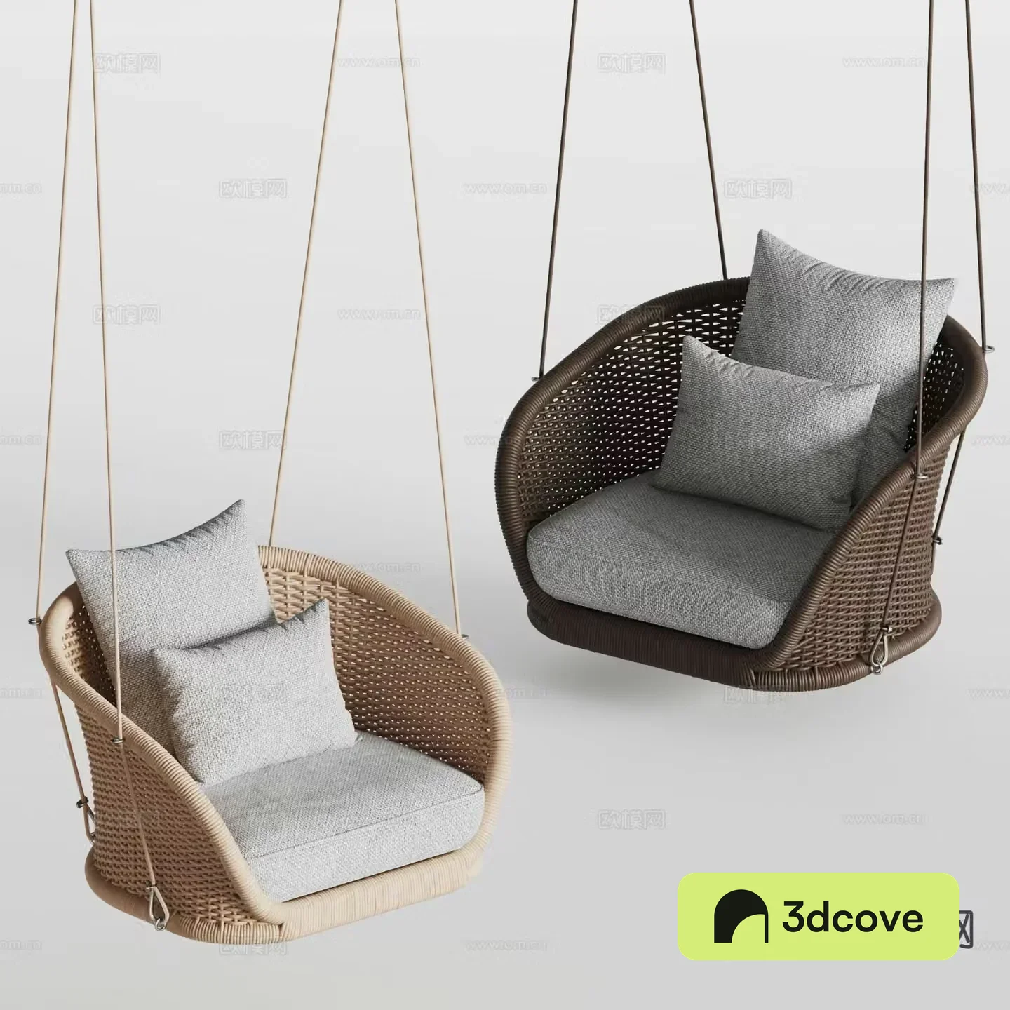 Rattan hanging chair swing chair rocking chair