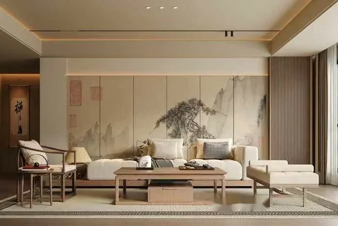 Modern Living Room 3D Model – 8289 – VRAY Render