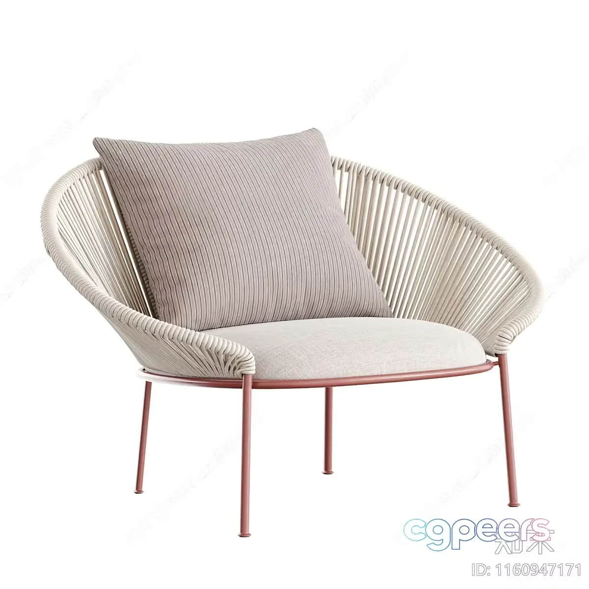 Modern Outdoor Chair 3D Model – 12107 – VRAY Render