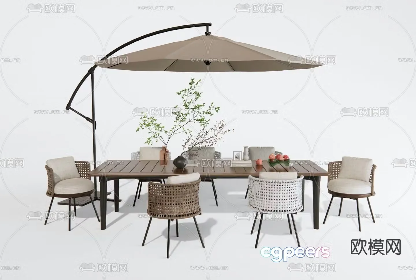 Outdoor tables and chairs camping tables and chairs 3d model